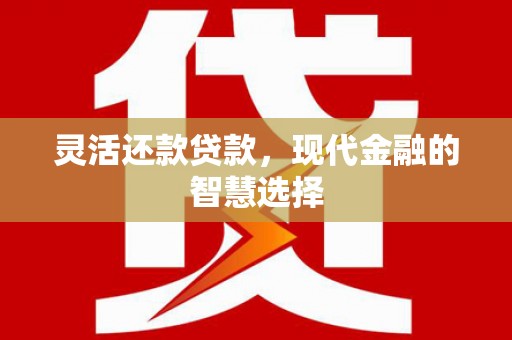 圣方济各堂区灵活还款贷款，现代金融的智慧选择