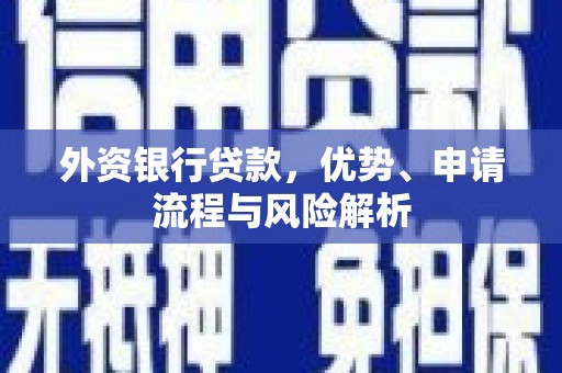 圣方济各堂区外资银行贷款，优势、申请流程与风险解析