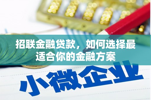 圣方济各堂区招联金融贷款，如何选择最适合你的金融方案