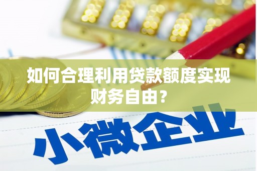 圣方济各堂区如何合理利用贷款额度实现财务自由？