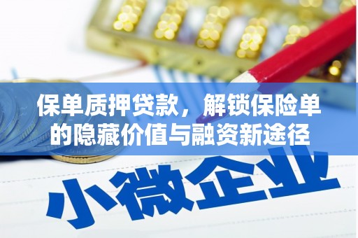 圣方济各堂区保单质押贷款，解锁保险单的隐藏价值与融资新途径