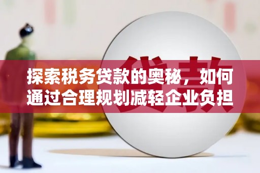 圣方济各堂区探索税务贷款的奥秘，如何通过合理规划减轻企业负担