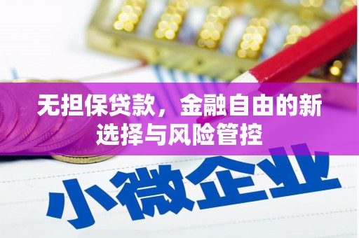 圣方济各堂区无担保贷款，金融自由的新选择与风险管控