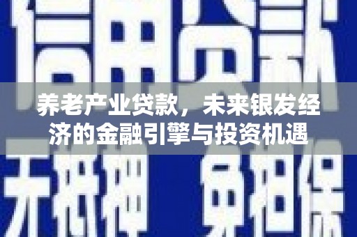 圣方济各堂区养老产业贷款，未来银发经济的金融引擎与投资机遇
