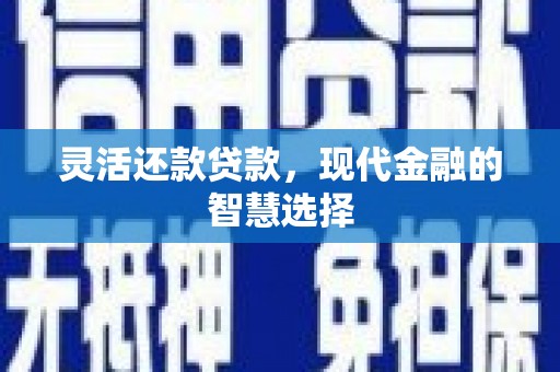 圣方济各堂区灵活还款贷款，现代金融的智慧选择
