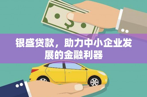 圣方济各堂区银盛贷款，助力中小企业发展的金融利器