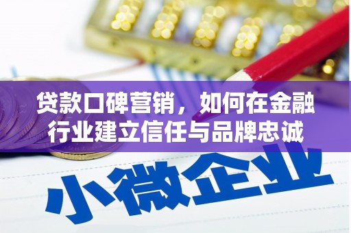 圣方济各堂区贷款口碑营销，如何在金融行业建立信任与品牌忠诚