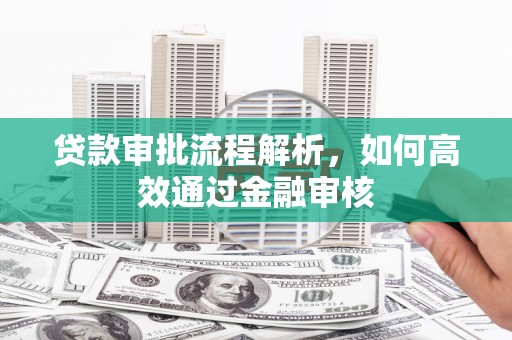 圣方济各堂区贷款审批流程解析，如何高效通过金融审核