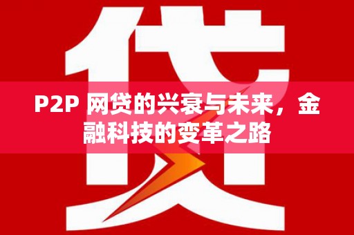 圣方济各堂区P2P 网贷的兴衰与未来，金融科技的变革之路