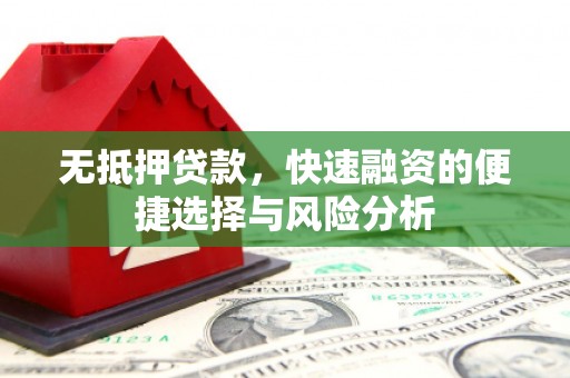 圣方济各堂区无抵押贷款，快速融资的便捷选择与风险分析