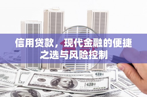 圣方济各堂区信用贷款，现代金融的便捷之选与风险控制