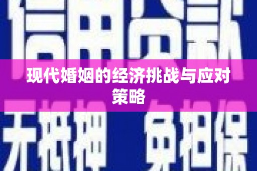 圣方济各堂区现代婚姻的经济挑战与应对策略