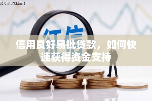 圣方济各堂区信用良好易批贷款，如何快速获得资金支持