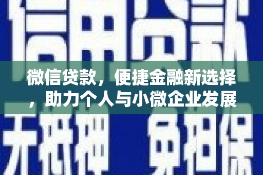圣方济各堂区微信贷款，便捷金融新选择，助力个人与小微企业发展