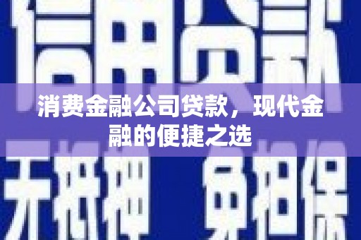 圣方济各堂区消费金融公司贷款，现代金融的便捷之选