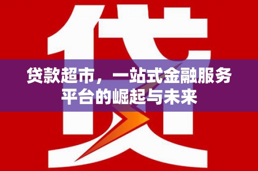 圣方济各堂区贷款超市，一站式金融服务平台的崛起与未来