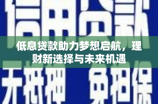 圣方济各堂区低息贷款助力梦想启航，理财新选择与未来机遇