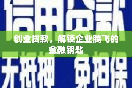 圣方济各堂区创业贷款，解锁企业腾飞的金融钥匙