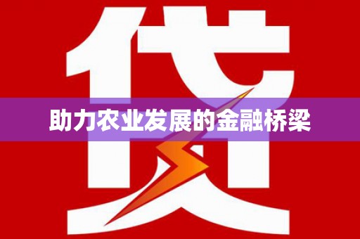 圣方济各堂区助力农业发展的金融桥梁